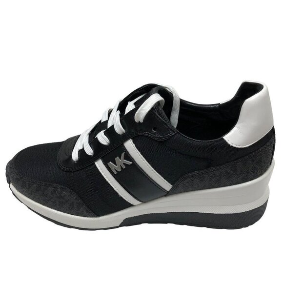 MICHAEL‎ KORS WOMEN'S MABEL TRAINER LACE-UP SNEAKERS SIZE 8 MBRAND NEW IN BOX - Picture 1 of 9
